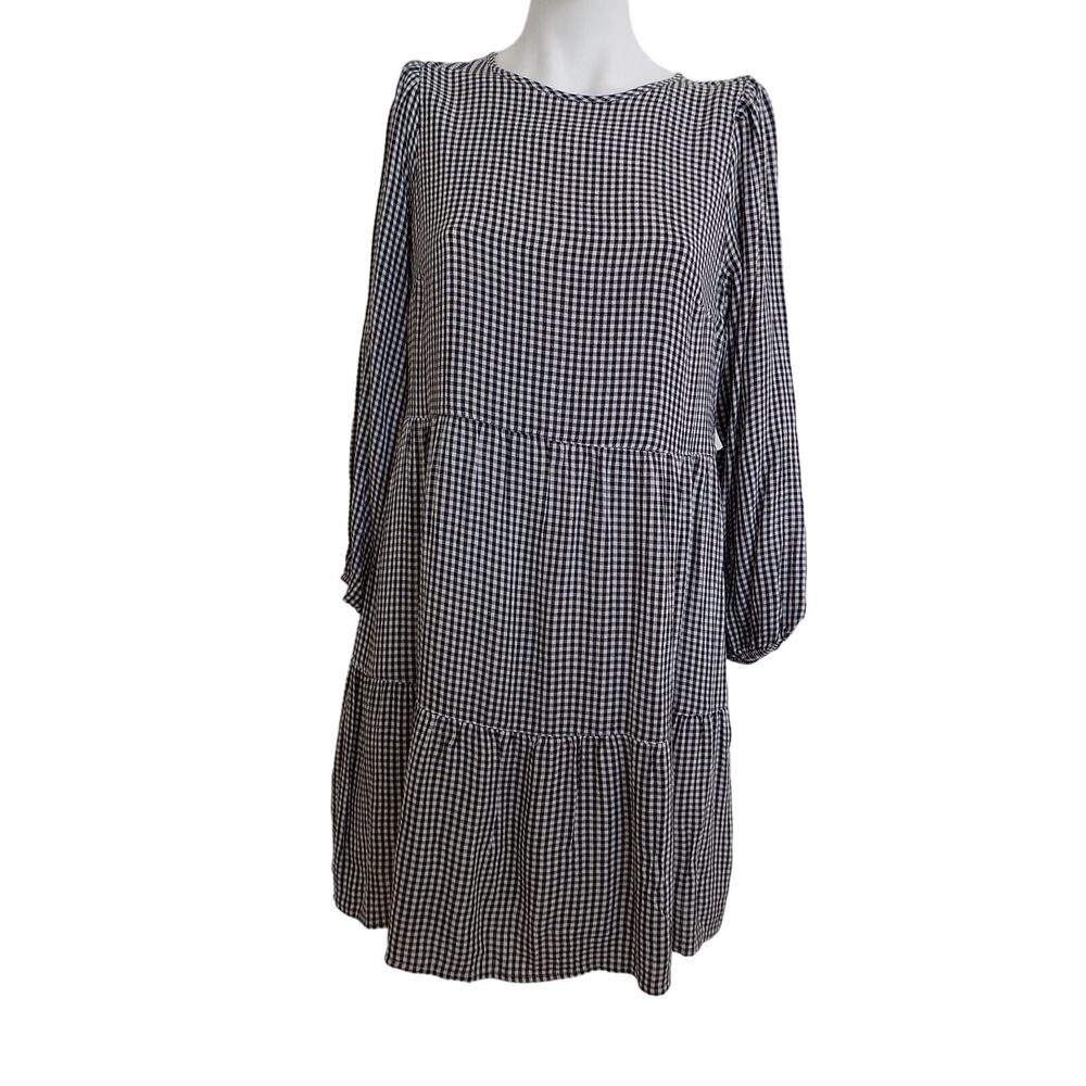Abercrombie & Fitch Plaid Long Sleeved Dress XSmall NWT $69